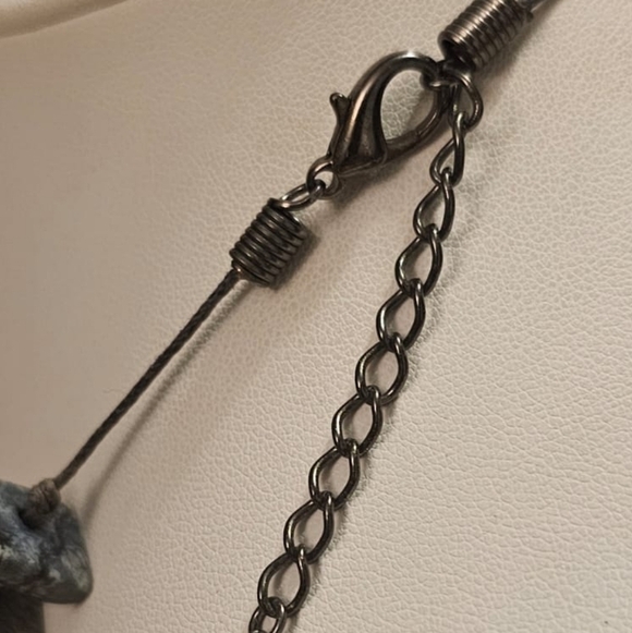 Rare Find Natural Stones Artisan Crafted Long Luxe Candy Necklace - Picture 4 of 9